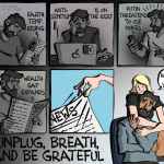 Unplug, Breath, and Be Grateful