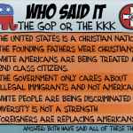 Who Said ItL The GOP or the KKK