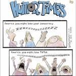 Humor Times, February 2025 cover.