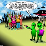 Aliens cartoon