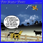 Cow jumps over the moon cartoon