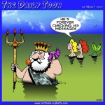 King Neptune cartoon