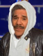 Geraldo Rivera in a hoodie