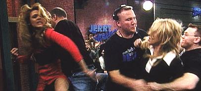 Jerry Springer Guests Fighting