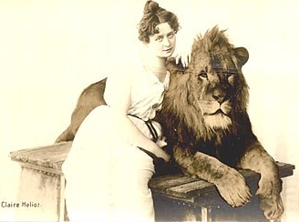 Lion tamer lady Grow up to be a lion tamer