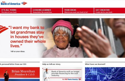 Spoof website Your Bank of America spoof