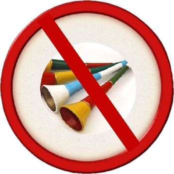 Vuvuzela Banned