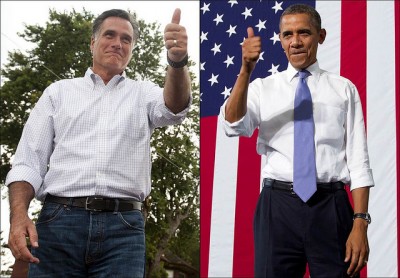 candidates reality show Romney, Obama