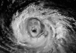 Intense Campaign Negativity Creates Huge Psychic Vortex Over Atlantic