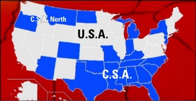 Map showing states seceding. secede secession