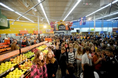 walmart crowd