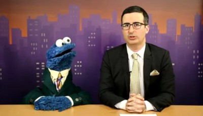 Political Humor Videos, Jon Oliver, Cookie Monster