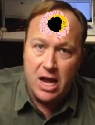 Alex Jones brain fart