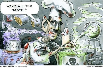 assad cartoon