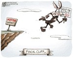 Driven Mad by Politics, Americans Jump Like Lemmings Over Fiscal Cliff