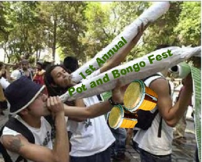 pot and bongo festival