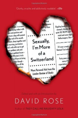 Looking for Love, Sexually, I'm More of a Switzerland