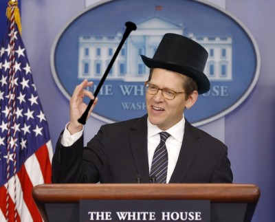 Ringmaster Carney Helps Turn Obama Scandals into Fun for the Whole Family
