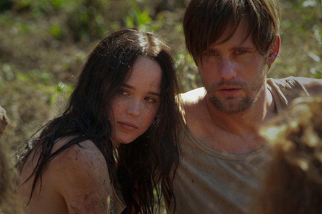 Ellen Page and Alexander Skarsgard in The East