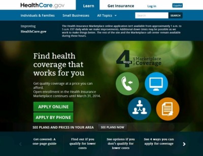 lesson of obamacare, website