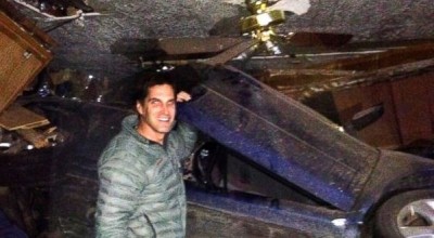 Josh Romney car rescue