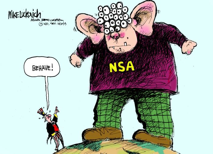 I Spy - An Exclusive Cartoon Report on Global Surveillance