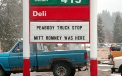 Ann Romney Accidentally Leaves Mitt at Gas Station