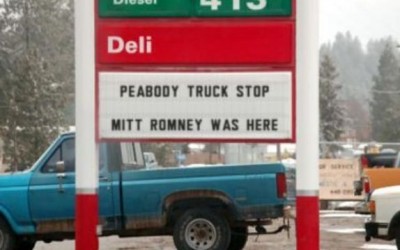 Ann Romney Accidentally Leaves Mitt at Gas Station