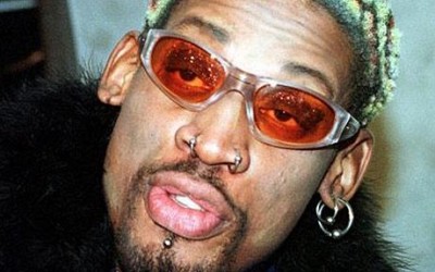 Dennis Rodman drunk