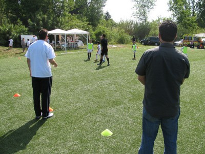 parents, kids soccer