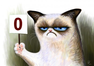 Grumpy cat by Inti Orozco