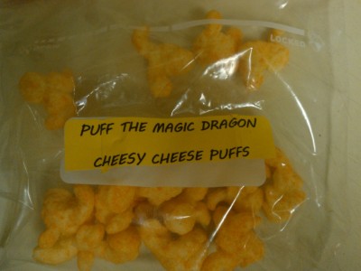 Pot Dispensary Sells Dragon-Shaped Cheese Puffs as "Stoner Food"