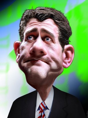 Paul Ryan by DonkeyHotey
