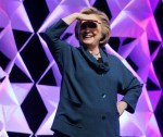 Hillary Clinton Asks Woman to Throw Second Shoe, Matching Handbag