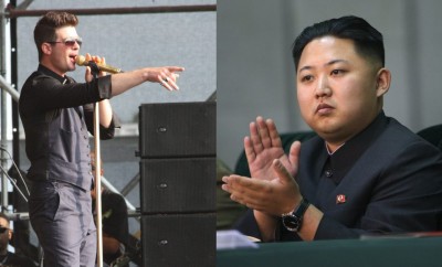 robert thicke, kim jong un