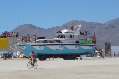 burning man yacht