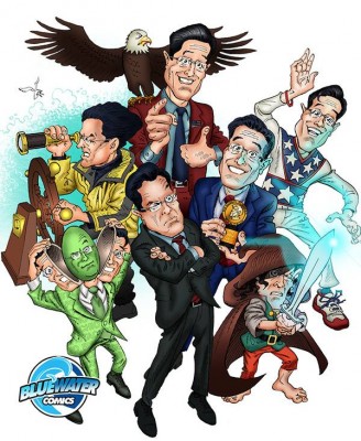 Stephen Colbert comic book