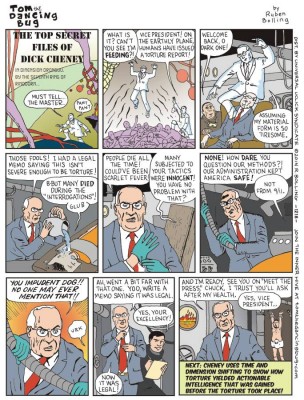Tom the Dancing Bug, political cartoons