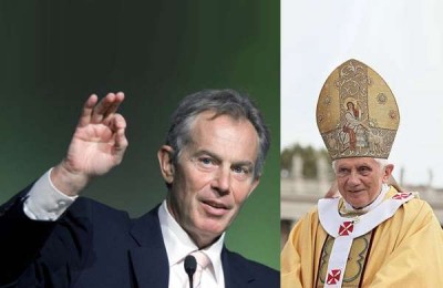 Tony Blair, Pope Benedict