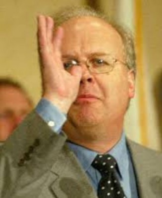 Karl Rove Nasal Salute to Gay Marriage