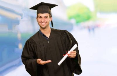 Trump University graduate, panhandling