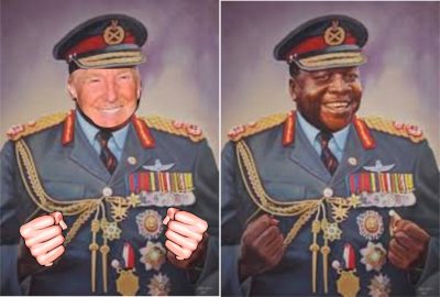 Donald Trump as Ugandan President