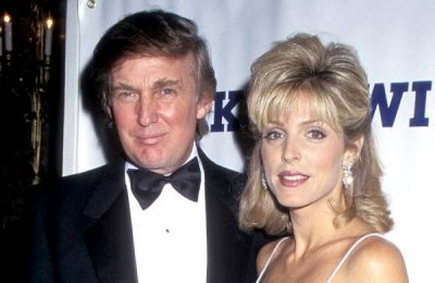 Trump with Marla Maples