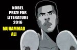 Muhammad Ali Posthumously Awarded 2016 Nobel Prize for Literature