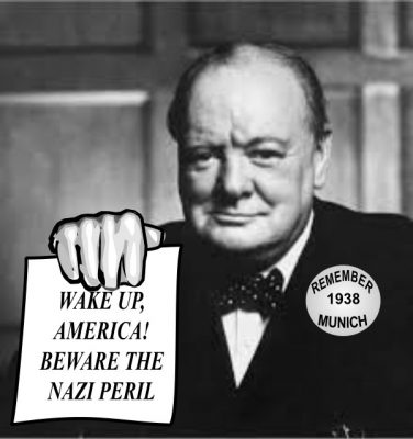 Churchill against Trump