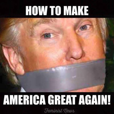 trump duct tape