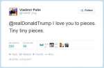 Putin Trolls Trump’s Valentine Tweets