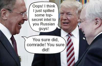 trump secrets russians