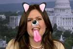 Sarah Huckabee Sanders Thinks She’s So Cute When Using Snapchat