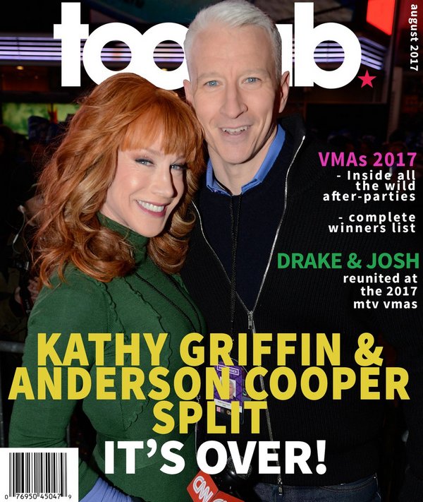 Headlines today, Anderson Cooper, Kathy Griffin